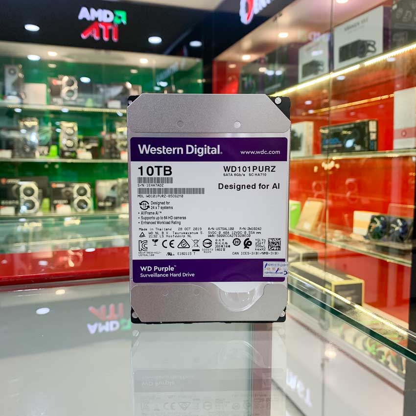 Ổ cứng HDD Western Purple 10TB